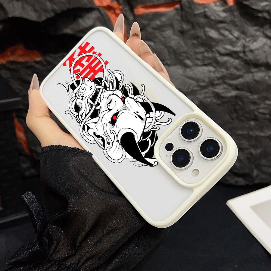 マグネット式黄ばみ防止 | 高級感あふれる2in1アクリルマグネット式スマホケース！スタイリッシュで手触りも良く、実用的な保護機能とマグネット式・耐衝撃設計を融合させた、高級感あふれるケースです。 鬼面ケース  11  17e 手机壳  17e 手机壳 家族、恋人、友人、そして子供たちへのプレゼントに最適です。  15 Pro/ 13 pro/13/17 Pro Max/16 Pro Max/14 Plus/17/14 Pro Max/Apple  Air/15/15 Pro Max/16 Plus/14/11 Pro/16e/16/12 Pro Max/13 Pro Max/12 Pro/17 Pro/16 Pro/12/14 Pro/17e/15 Plus/11 Pro Max - グレー - チェックする 1