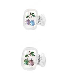 Portable Toothbrush Head Cover, Storage Box And Toothbrush Holder With Cute Smiling Cow Pattern, Heart And Toothbrush Cup. Essential Bathroom Accessory For Home, Business Travel, Daily Use And Outdoor Adventures. Portable Toothbrush Storage Box, Perfect For Daily Toothbrush Care, Cute Pet-Themed Storage Box, Decorative Toothbrush Cover And Compact Storage Solution. - Multicolor - View 14