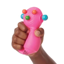 Feeling Anxious? No Problem, Introducing NeeDoh® Panic Pete - This Quirky Little Buddy Can Help You Stay In A Good Mood And Prevent Panic! Just Give It A Gentle Squeeze And Watch This Inflatable Little Fellow's Eyes, Nose, And Ears Pop Open In The Most Hilarious Way. Available In 4 Vibrant Colors. - Multicolor - View 8