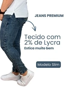 Basic Super Skinny Premium Jeans 01 - Grey - View 2