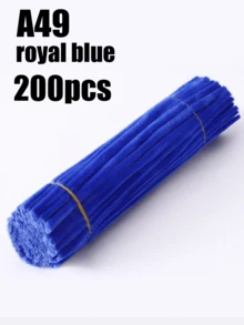 10-400pcs Batang Chenille Pipa DIY Kemasan Massal Dengan Video Tutorial, 60 Warna Batang Chenille Tebal 30cm Berwarna-warni, Batang Kerajinan Plush yang Dapat Dibengkokkan, Cocok untuk Membuat Bunga, Kerajinan Kembali ke Sekolah, Aksesori Rambut Plush dan Dekorasi DIY, Warna Asli Sesuai Gambar - Beberapa - View 48