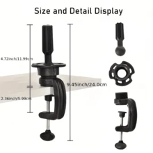 Soft & Flexible Nail Art Practice Hand Model With Adjustable Desktop Stand, Realistic Simulation Hand Model For Professional Nail Salon, Suitable Tool For Nail Art Practitioner - Multicolor - View 8
