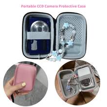 Estuche de almacenamiento portátil para cámara CCD, disponible en múltiples colores, diseño compacto, esencial para entusiastas de la fotografía (solo accesorios, cámara no incluida) - Multicolor - Ver 1