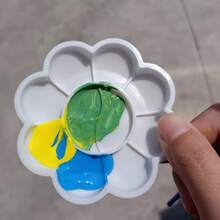 一套便携式画架套装（5件），DIY水彩画架，手指画，减压，一次性配件，无需清洗，户外旅行绘画，素描，创意 - 套裝 - 查看 12