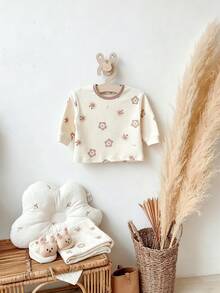 5 chiếc móc treo quần áo trẻ em hình tai thỏ và gấu dễ thương, tự làm từ gỗ tự nhiên, dùng để sắp xếp quần áo trong tủ đồ của bé. - Nhiều màu - Xem 5