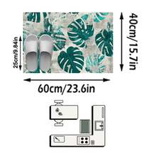 1PC Rug, Carpet, Area Rug, Door Mat, Nordic Modern Plant Distressed Leaf Pattern Outdoor Carpet, Suitable For Entryway, Balcony, Garden, Outdoor, Yard, Living Room, All Seasons Soft Machine Washable Rug Mat, Home Decor - Multicolor 1 - View 14