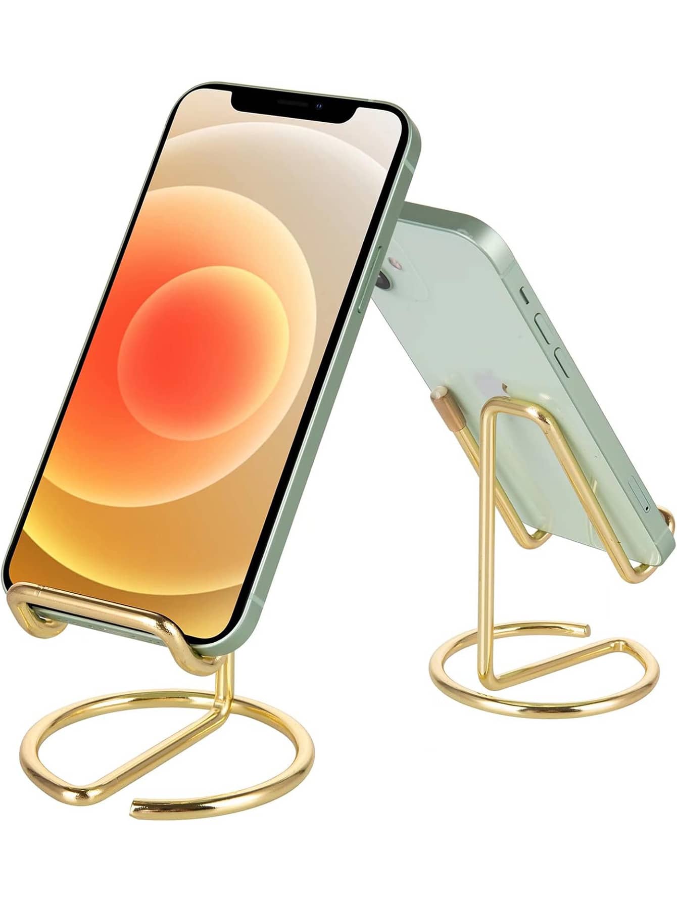 Giá đỡ điện thoại kiêm hộp đựng danh thiếp đa năng bằng kim loại, thích hợp cho phòng khách, phòng ngủ, bàn làm việc, phòng học, chất liệu hợp kim sắt.