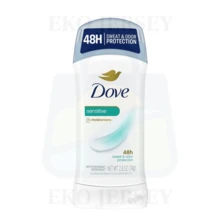 Dove Sensitive Stick Deodorant 48H Sweat & Odor Protection 2.6 Oz Pack Of 10 - 多樣化香型 - 查看 7