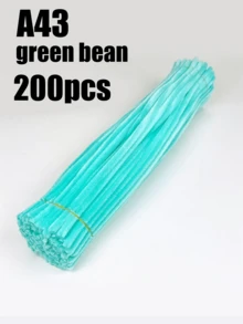 10-400pcs Batang Chenille Pipa DIY Kemasan Massal Dengan Video Tutorial, 60 Warna Batang Chenille Tebal 30cm Berwarna-warni, Batang Kerajinan Plush yang Dapat Dibengkokkan, Cocok untuk Membuat Bunga, Kerajinan Kembali ke Sekolah, Aksesori Rambut Plush dan Dekorasi DIY, Warna Asli Sesuai Gambar - Beberapa - View 59