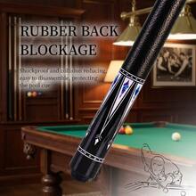 Carbon Fiber Pool Cue, 2 Pieces Billiard Cue Stick, 12.5mm Tip, 146cm, Practice & Beginners - Multicolor - View 5