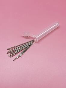 9pcs Tip Hand Sewing Needles (2pcs Each Of 5/6/7cm), Large Eye For Easy Threading, With Storage Tube, Suitable For Elderly And Students - Needle Set - View 4