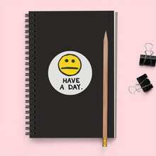 Expressionless: HAVE A DAY, Used To Express "Do Whatever You Want, Don't Bother Me" Indifference, Waterproof Vinyl Sticker - Durable Smooth Surface, Self-Adhesive Bumper Sticker, Suitable For Cars, Windows, Laptops, Trucks, Water Bottles - Multi-Functional Durable Design, Car Sticker - Vinyl - View 6