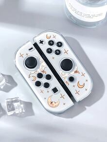 Ayotu 一对月亮、塔罗牌、星星图案的Switch Joy-Con手柄保护套，灵感源自宇宙元素，适用于Switch Joy-Con左右手柄，Switch游戏配件，保护Joy-Con手柄免受损坏，防油防刮，易于安装和拆卸。 - 查看 15