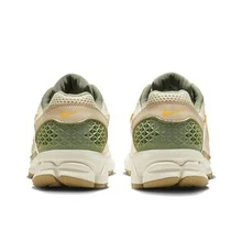 Nike Zoom Vomero 5 Comfortable And Durable Low-Top Running Shoes For Casual Training And Urban Commuting, Women's, Off-White/Yellow-Green - Khaki - View 5