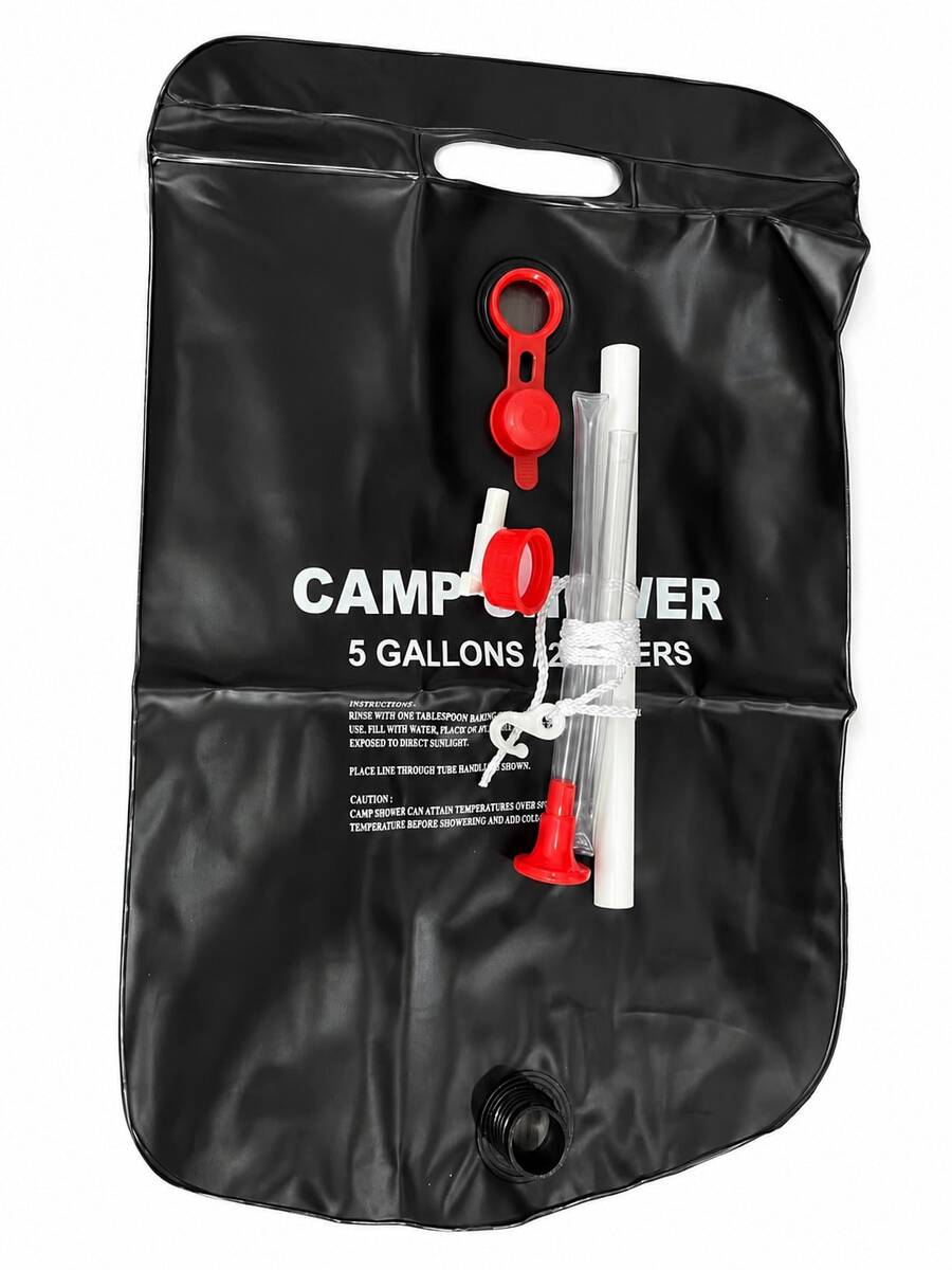 20L Large Capacity Outdoor Shower Bag - Easy To Hang, Fast Water Flow, Ideal For Camping, Hiking And Gardening - Water Storage Bag - View 1
