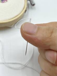 [Side-Mounted No-Thread Hand Sewing Needles]12pcs/Pack, Includes 3.7-4.2 Multiple Sizes, Suitable For Clothing Repair, Embroidery, Fabric DIY And More, Practical Sewing Accessories - Side-mounted Hand Sewing Needle - View 10