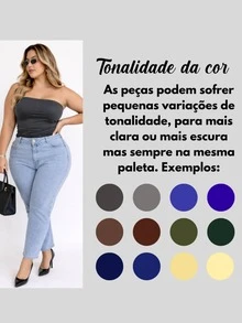 Women's Cropped Tube Top BRAZIL EMBROIDERED 6X4 Or World Cup Colors Double Layer Of Supplex Slim Fit Strapless - 香草黃(無刺繡) - 查看 2