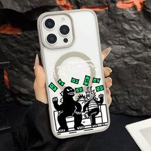 マグネット式黄ばみ防止 | 高級感あふれる2in1アクリルマグネット式スマホケース！スタイリッシュで手触りも良く、実用的な保護機能とマグネット式・耐衝撃設計を融合させた、高級感あふれるケースです。 怪獣と龍と金の絵ケース  11  17e 手机壳  17e 手机壳 家族、恋人、友人、そして子供たちへのプレゼントに最適です。  15/14 Pro Max/Apple  Air/11 Pro/12 Pro Max/15 Pro Max/17e/15 Plus/16/17 Pro/16 Pro Max/ 13 pro/13 Pro Max/15 Pro/13/12/14 Pro/17 Pro Max/14 Plus/16 Pro/16e/17/16 Plus/12 Pro/14/11 Pro Max - グレー - チェックする 28