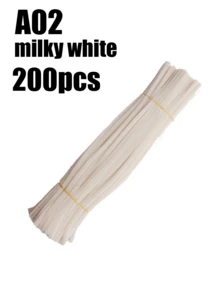 10-400pcs Batang Chenille Pipa DIY Kemasan Massal Dengan Video Tutorial, 60 Warna Batang Chenille Tebal 30cm Berwarna-warni, Batang Kerajinan Plush yang Dapat Dibengkokkan, Cocok untuk Membuat Bunga, Kerajinan Kembali ke Sekolah, Aksesori Rambut Plush dan Dekorasi DIY, Warna Asli Sesuai Gambar - Beberapa - View 21