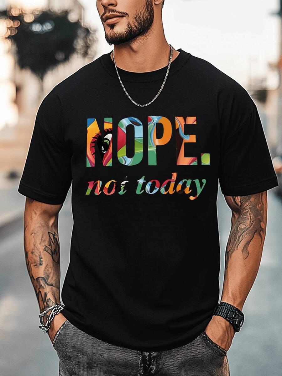 250th Anniversary USA Patriotic Graphic T-Shirt Men's Everyday Cotton T-Shirt, Cotton, Comfortable, Running Errands, Lounging, Or Outdoor Fun% Comfortable Cotton - 黑色4 - 查看 1