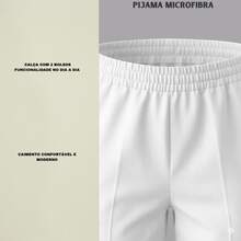 Unisex Scrub Set Surgical Uniform Pajamas Cool Mesh - 白色 - 查看 7