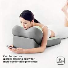 Adjustable & Removable Ergonomic Memory Foam Wedge Cushion, Leg Elevation Pillow With Back Support, Ideal For Bed, Sofa, Reading, Travel, Bedroom Essential, All Day Comfort - Multifunctional Pillow - View 4