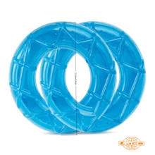 2pcs Summer Cooling Chewable Pet Toys With Water Replenishment And Squeaker - Blue - View 7