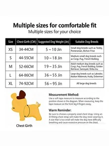 适用于小型、中型和大型犬的狗狗胸背带，反光防拉扯设计，透气材质，带提手 - 淺粉色 - 查看 5