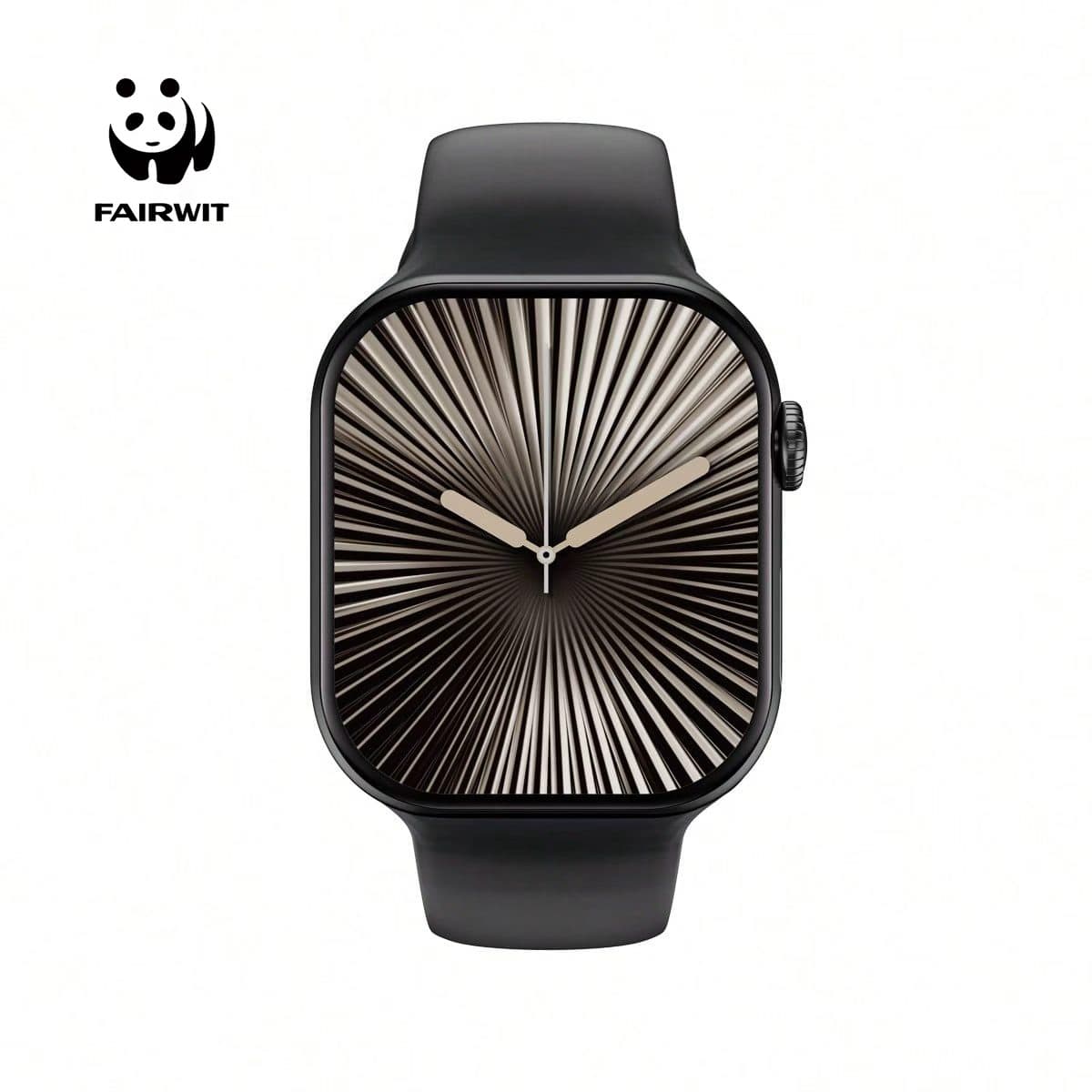 Microwear S10 Smart Watch, IP68 Waterproof, 2.08" HD Display, Bluetooth Call, Blood Pressure, Fitness Tracker, Sleep Monitor, Compatible With Android & IOS, 380mAh Battery, Suitable For Daily Use/Sports/Gifts - Black - View 1