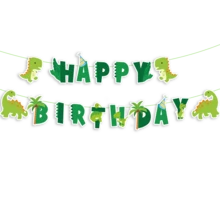Dinosaur Themed Birthday Party Decorations Cute Dinosaur Bunting Honeycomb Table Centerpieces Supplies For Kids' Birthday / Baby Shower Parties - Multicolor - View 13