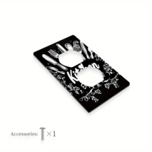 1pc Decorative Knife & Fork Light, Suitable For Switch Wall Plate, 1 Set/2 Sets Plastic Outlet Covers, Suitable For Electrical Kitchen Home Office Decor, Fits Switch Panels - Multicolor - View 12