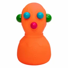 Feeling Anxious? No Problem, Introducing NeeDoh® Panic Pete - This Quirky Little Buddy Can Help You Stay In A Good Mood And Prevent Panic! Just Give It A Gentle Squeeze And Watch This Inflatable Little Fellow's Eyes, Nose, And Ears Pop Open In The Most Hilarious Way. Available In 4 Vibrant Colors. - Multicolor - View 3