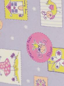 Papel Parede Rolo Adesivo Lavável VMP TAC 45cmx10m Fibra Carbono Floral Bege Floral Pink Floral Rosa Flores Listrado Preto Menina Lilás - MENINA/LILÁS - Visão 5
