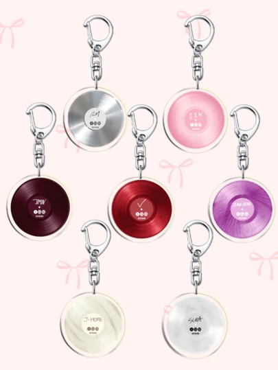 1pc Cartoon Comeback Keychain, Jimin Friendship Keychain, K-POP Character Bag Charm, ARMY Fan Gift, Suitable For Boyfriend, Girlfriend, Family, Teacher, Party Favor, ARMY Theme Phone & Bag Decor