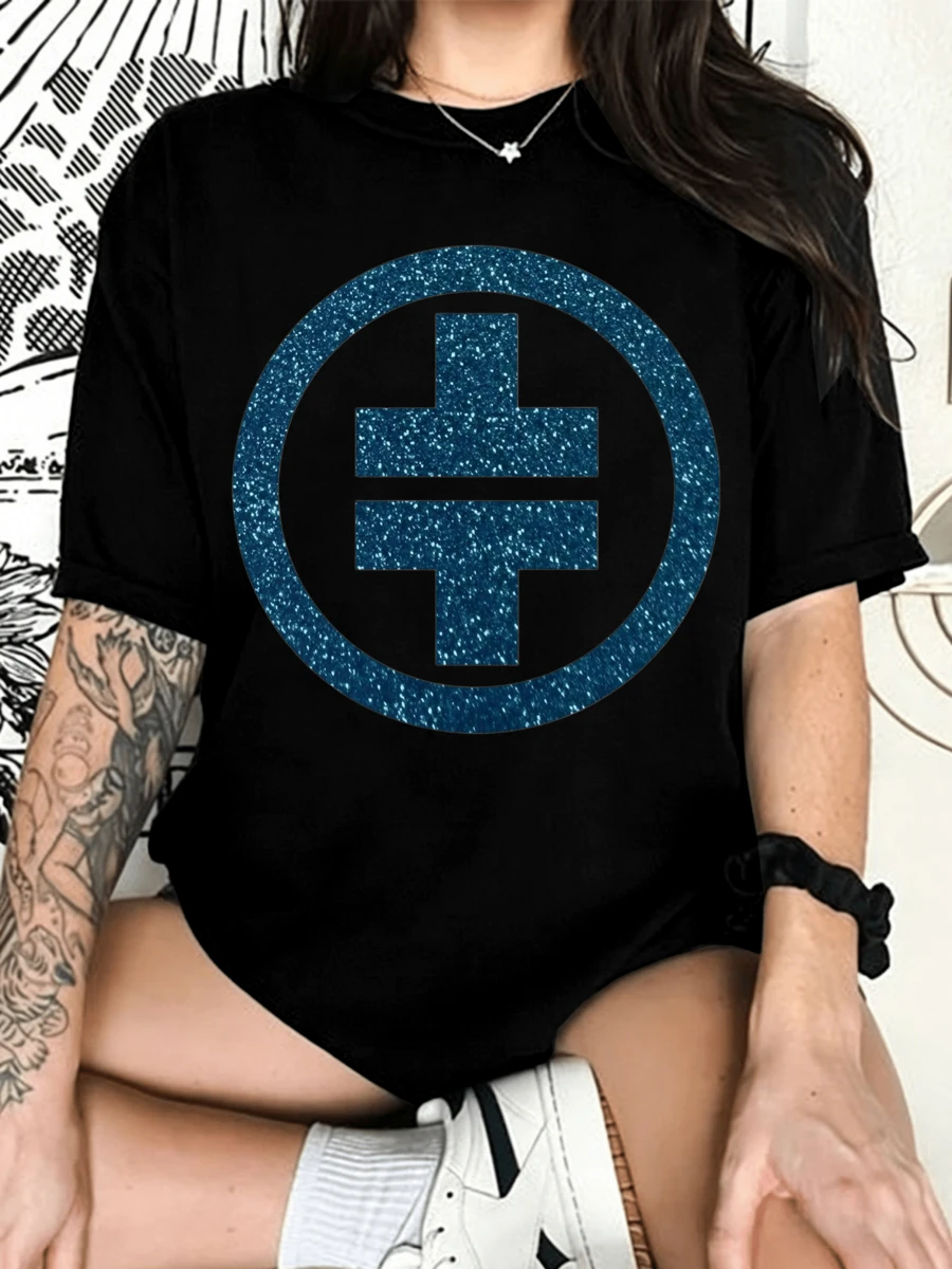 Take That Tour 2026 Sequined T-Shirt, Summer Top For Live Concerts, E21-3 - Black - View 1
