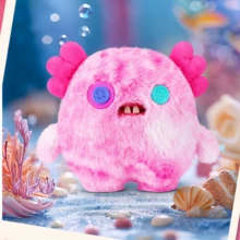 Spin Master Spin Master Fuggler官方超大号柔软怪兽毛绒玩具 - 巨型系列可爱丑娃娃 - 创意生日惊喜礼物，适合儿童、朋友和情侣 - 彩色 - 查看 1
