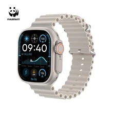 Microwear AI Voice Control Smart Watch - Intelligent Assistant + Health . Features: AI Voice Control, ChatGPT Integration, 2.2" Colorful Touchscreen, Customizable Watch Faces, 24/7 Heart Rate/Blood Oxygen/Sleep Monitoring, Multiple Sports Modes, IP68 Waterproof, Calls & Alerts, Stock Tracking, Noise Detection. Suitable For Business, Fitness, Outdoor, Students. Compatible With Android & IOS, 350mAh Battery. - Beige - View 1