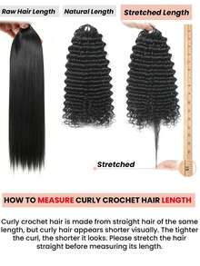 bling hair 4-Pack / 200g Braided Burmese Curly Hair Extensions, Double Knotted, Raw Remy Hair, Pixie Curls, Burmese Curly Remy Hair Bundles - Natural Black - View 11