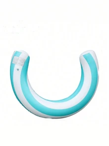 1 chiếc phao bơi hình bán nguyệt chữ U, phao bơi bơm hơi hình vòng cung bằng PVC dày dặn, thiết bị nổi trên nước, vòng bơi bơm hơi, phao bơi bơm hơi, thích hợp cho kỳ nghỉ, tiệc tùng và thư giãn, áp dụng cho các hoạt động dưới nước, hồ bơi, bãi biển, tiệc theo chủ đề, thiết bị nổi trên nước, phao bơi dành cho người lớn, tiệc bể bơi, vui chơi trên bãi biển, đồ dùng cần thiết cho vui chơi và thư giãn dưới nước mùa hè, món quà mùa hè hoàn hảo. - Nhiều màu - Xem 5