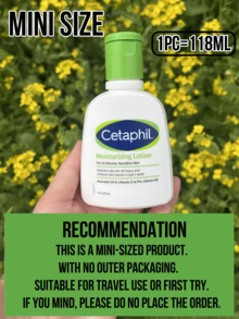 Cetaphil 丝塔芙保湿乳液（大瓶 236ml，小瓶 118ml）——无香型身体及面部乳液，48 小时长效保湿，适用于干性至中性及敏感性肌肤，蕴含牛油果油、维生素 E 和 B5，一周内修复肌肤屏障，低致敏性，不致粉刺，质地轻盈易吸收，经皮肤科医生推荐，适合男女日常护肤，旅行装，馈赠佳品，冬季干燥必备，纯素配方，清洁保湿护肤必备品 - 絲塔芙酪梨倍潤保濕潤膚乳 - 查看 6