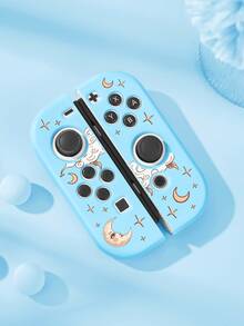 Ayotu 一对月亮、塔罗牌、星星图案的Switch Joy-Con手柄保护套，灵感源自宇宙元素，适用于Switch Joy-Con左右手柄，Switch游戏配件，保护Joy-Con手柄免受损坏，防油防刮，易于安装和拆卸。 - 查看 18