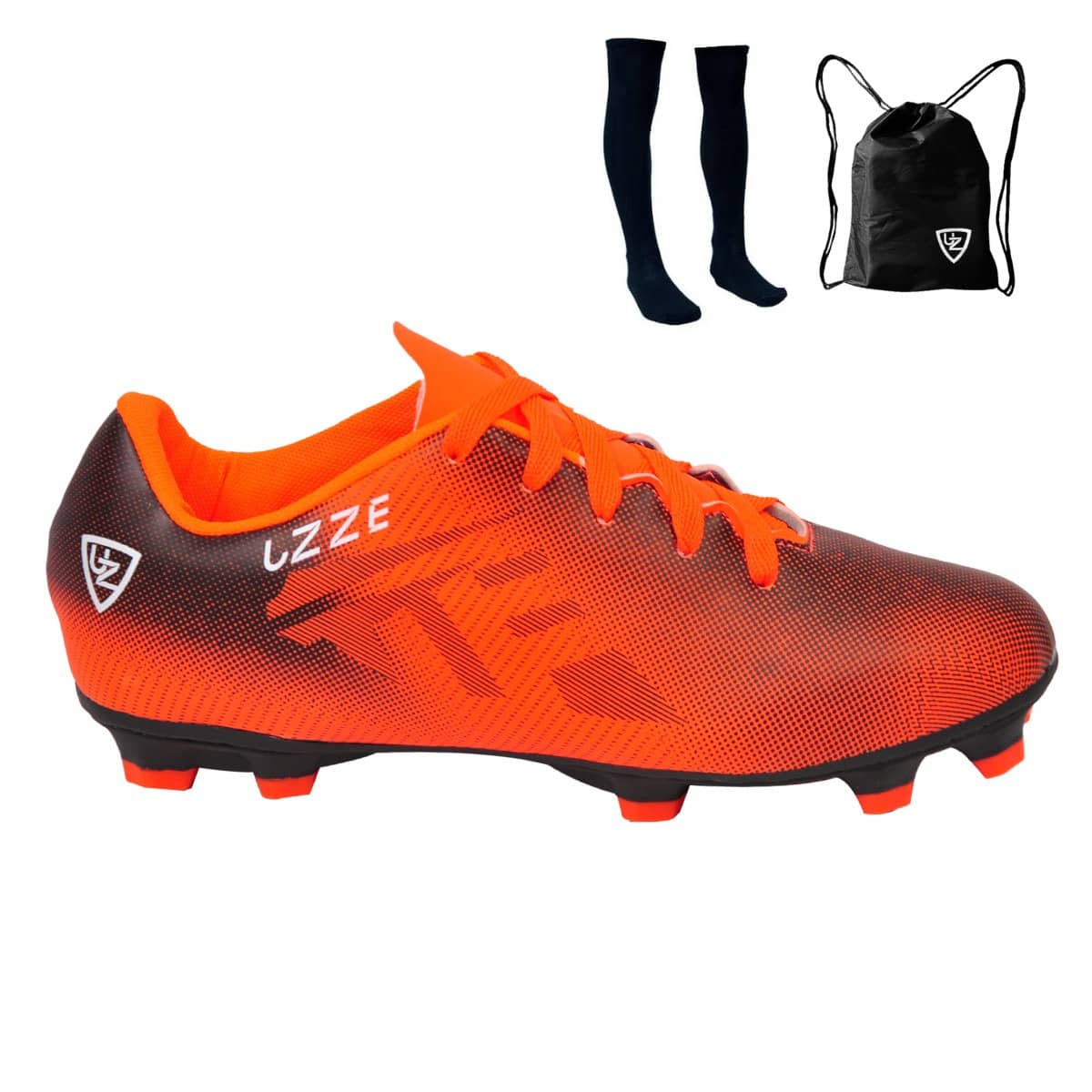 Original UZ Soccer Cleats, Uzze Sport Release, Socks, Backpack - 橘色 - 查看 1