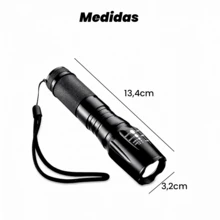LED Flashlights - Black - View 8