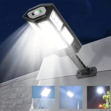 XCE|15000lm Solar Outdoor Waterproof Path Light, Multifunctional Detachable Garden Wall Light, LED Ultra Bright Sensor With Three Modes Of Dusk To Dawn And Solar Power Supply - Suitable For Parking Lots, Courtyards, And Streets - PP-902T - Xem 1