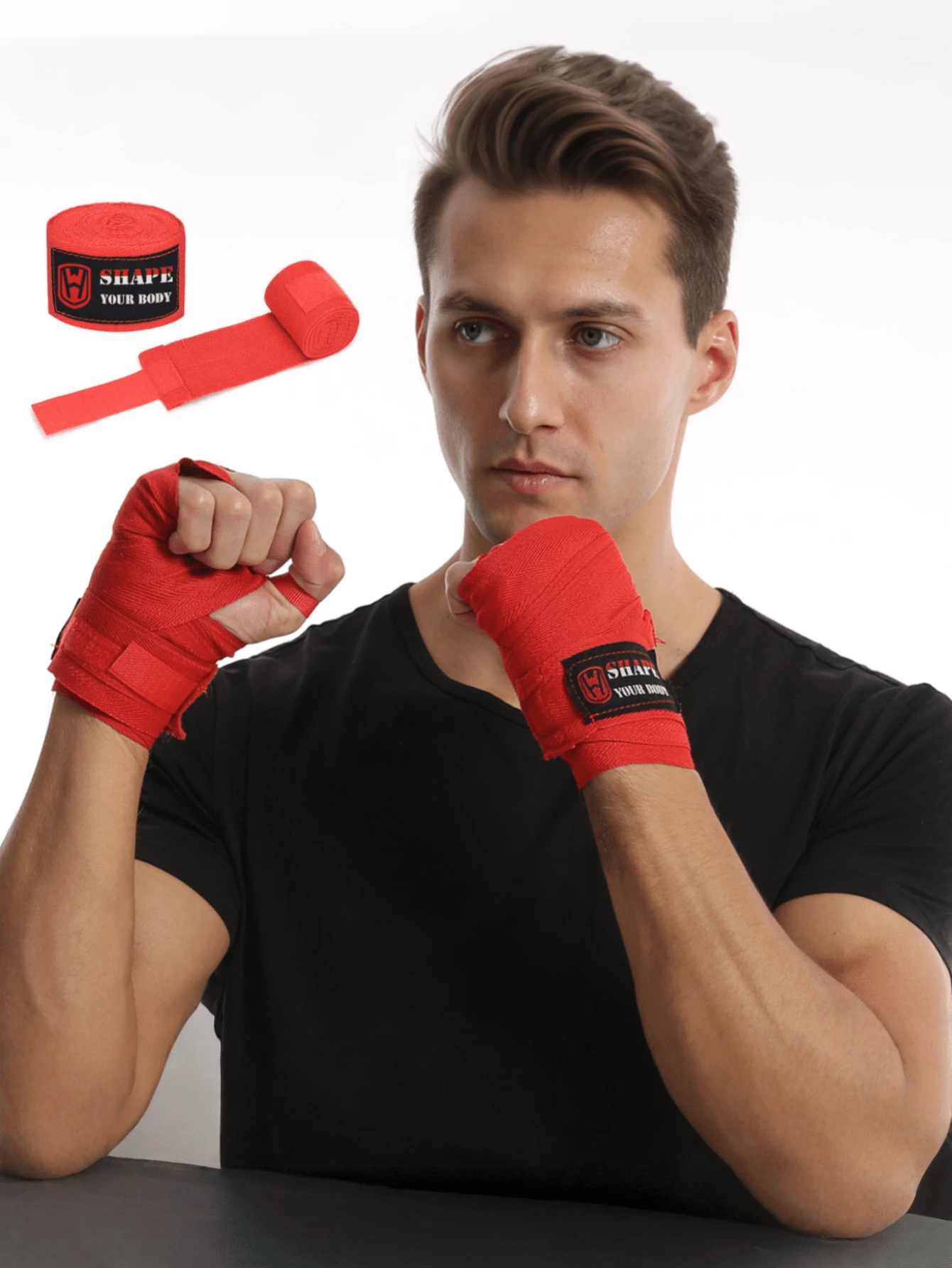 2 chiếc, băng quấn tay đấm bốc 3m/5m, băng quấn cổ tay bằng cotton cho Muay Thai, băng bảo vệ tay cho người lớn nam nữ khi tập Kickboxing Sanda. - Nhiều màu - Xem 1