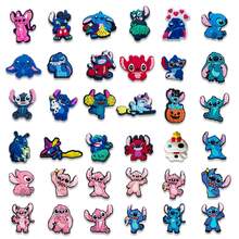 Panini Stitch Character Decorative Shoe Charms, Casual Shoe Accessories - Multicolor - View 3