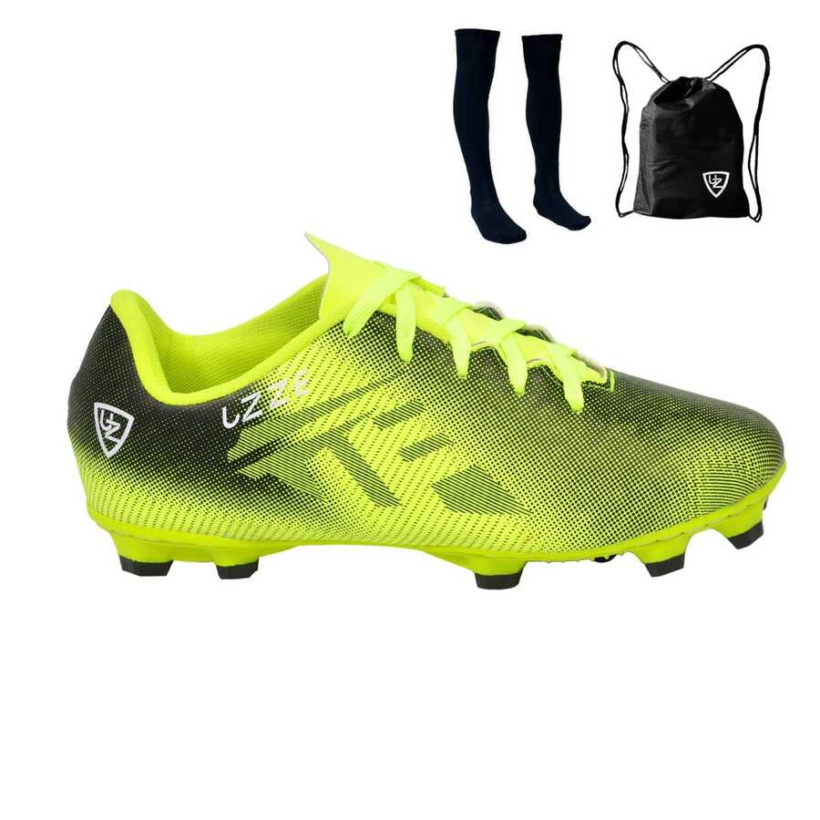 Original UZ Soccer Cleats, Uzze Sport Release, Socks, Backpack - 黃色 - 查看 1