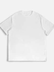 Y2KCHAOS Retro Streetwear Graphic Tee With Bold Leopard Print And Rhude-Style Typography, Oversized Fit For Urban Fashion Lovers, Perfect For Youth And -Setting Individuals Seeking Edgy Statement Wear, Vintage Style (220 Pure Cotton T-Shirt) Manfinity2026 - trắng - Xem 2