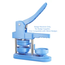 1 Set 35-55mm (1.37-2.16 Inch) DIY Badge Maker Press Machine Punch Kit, Suitable For Making Fridge Magnets, Keychains, Brooches, Badges, Includes Round Cutter, Scissors And Stickers, Portable Multifunctional Creative Press Badge Punch Kit, Ideal For Christmas, Halloween DIY Crafts And Personalized Gifts, No Installation Required - Multicolor - View 23