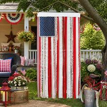4th Of July Decorations American Flag Banner Hanging Fourth Of July Banner 250th Anniversary Patriotic Independence Day Accessories Decor For Home Outdoor Indoor - A - Xem 3